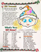 Santa's Workshop - 5 Printable Holiday Activities for Kids
