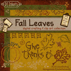 Fall Leaves - Digital Crafting and Clip Art Download