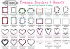 Frames, Borders and Hearts Clip Art Download
