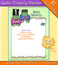 Quite Frankly Border - Halloween Clip Art Download