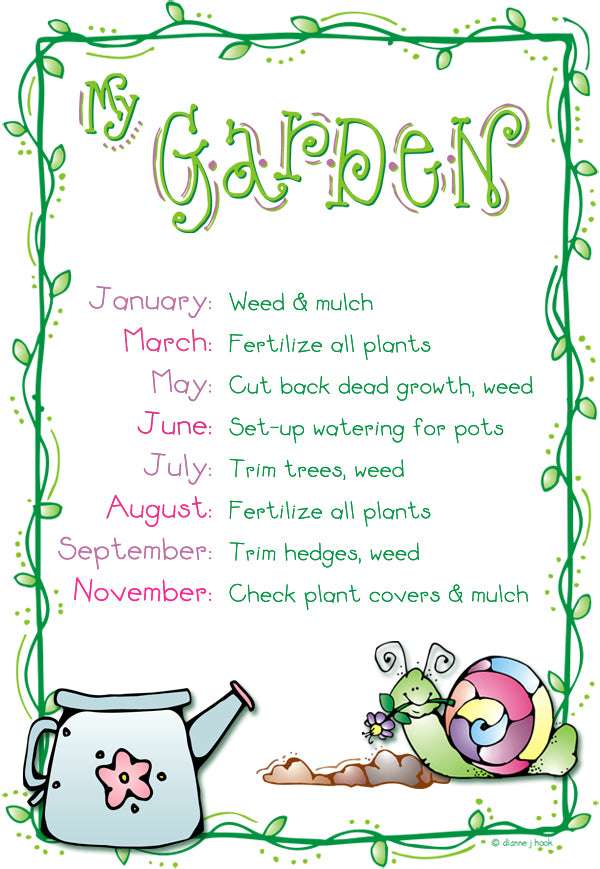Garden Greetings Clip Art Download