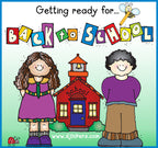 Get ready for back to school with clip art and a smile by DJ Inkers