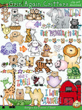 Grins and Critters - Animal Clip Art Download