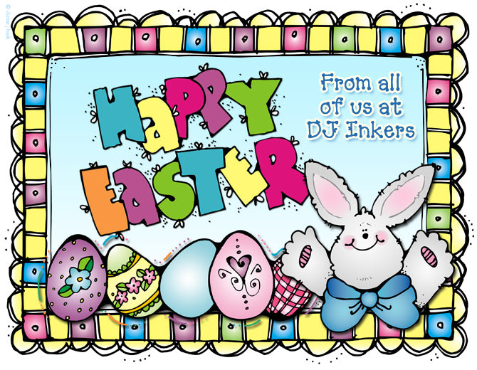 Easter Bunny Springtime Clip Art Download