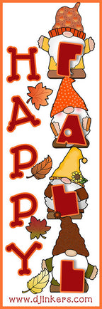 Fall Gnomes Clip Art Download