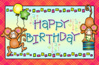Monkey Birthday Party Clip Art Download