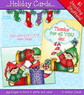 Holiday Elf Cards Printables Download