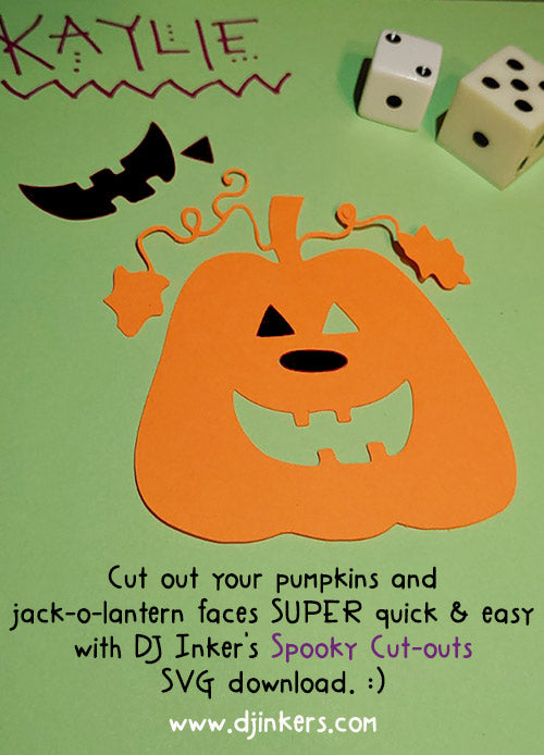 Jack-o-lantern Mix and Math - Printable Dice Game Freebie