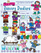 Doodlers Clip Art Collection - 12 Month Download Bundle