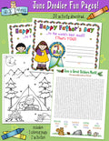 Fun June Activities & Coloring Page Download
