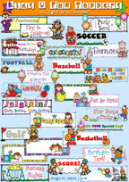 Toppers for Teachers Clip Art Download Collection