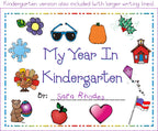 My Little Yearbook - Monthly Writing Prompts Packet