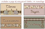 Warm and Cozy Kitchen Printables Download