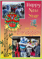 Happy Lunar New Year - year of the dragon - China clip art by DJ Inkers