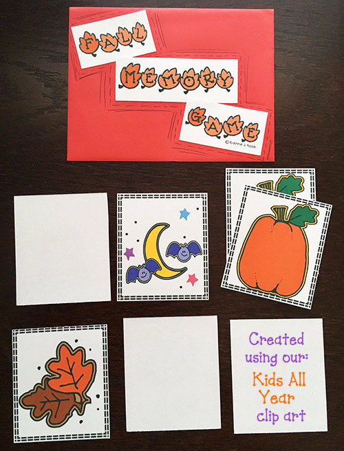 Kids All Year Clip Art Collection - 13 Download Bundle