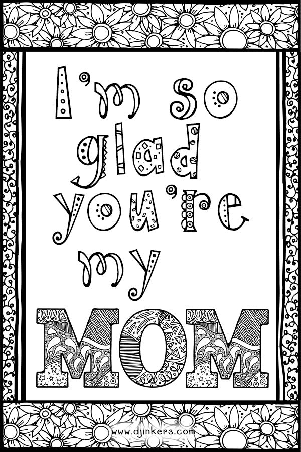 Glad you're my mom!  DJ Inkers zen doodle clip art