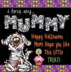 I love my Mummy clip art and letters by DJ Inkers