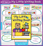 Monthly writing workbook for early education by DJ Inkers