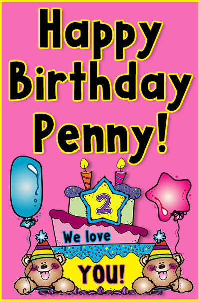 Cute font for kids and birthday cards by DJ Inkers
