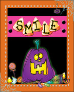 Smile pumpkin Halloween designs by DJ Inkers