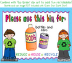 Every Day Earth Day - Clip Art and Learning Activities Download