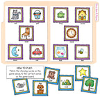 A matching game for teaching rhymes by DJ Inkers