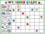 My Chore Chart Printable Download