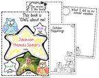 Owl About Me - Printable Journal and Writing Prompts