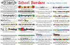 School Borders Clip Art - 18 Line Borders Download