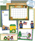 Summer Camp & Scouting Clip Art and Printables Download