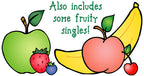 Fruity clip art singles by DJ Inkers