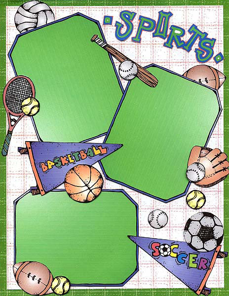 Let's Play Ball - Sports Bears Clip Art Download