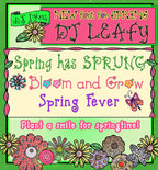 Spring for cute fonts by DJ Inkers