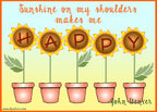 Sunshine Clip Art Alphabet Download