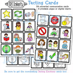 Nonverbal Communications Chart - Tacting Cards