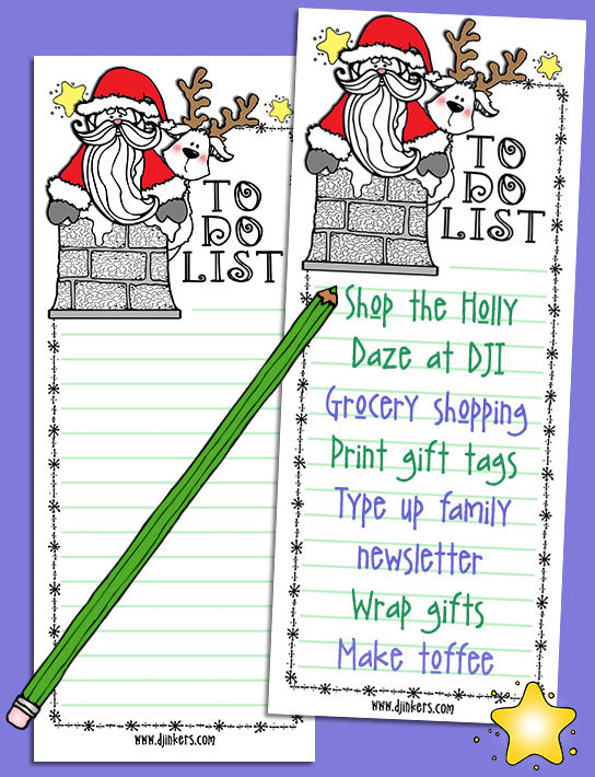 Christmas To Do List Download