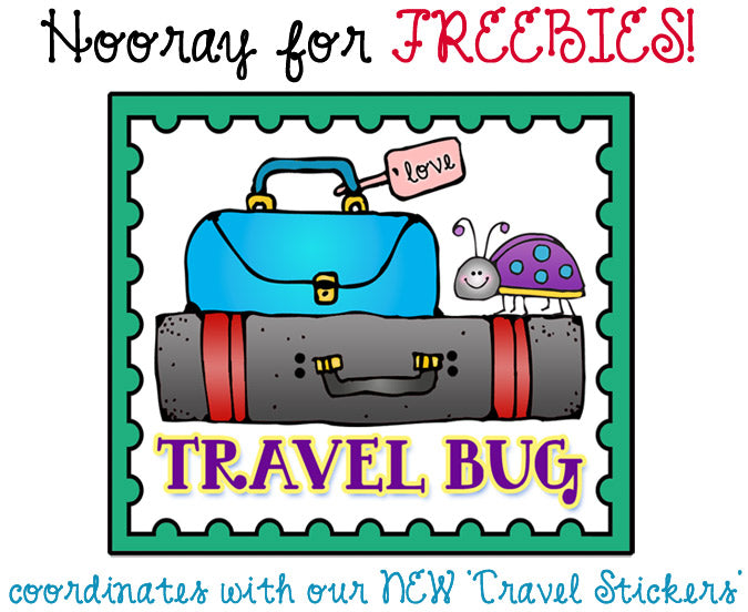 Travel Bug Clip Art FREEBIE