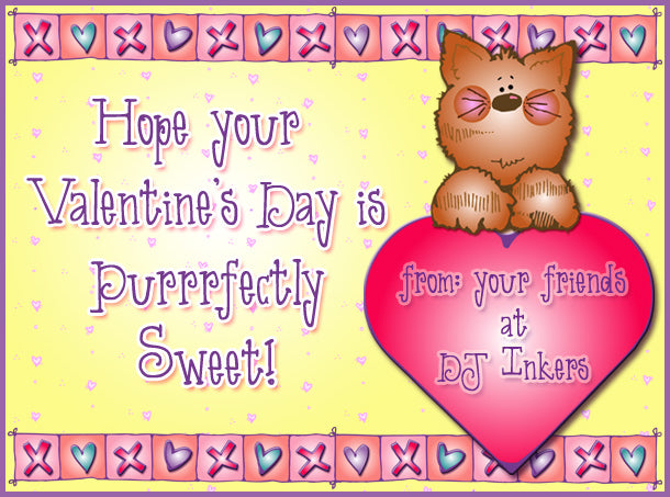 February Dazzle - Valentine Clip Art Download
