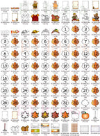 Weather Bears Fall Clip Art, Calendar & Seasonal Dress-Ups for Autumn