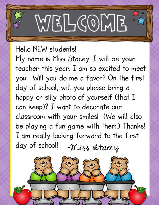 Classroom Smiles Borders & Printables Download