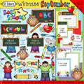 September Whimzee Clip Art, Borders and Printables