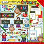 September Whimzee Clip Art, Borders and Printables