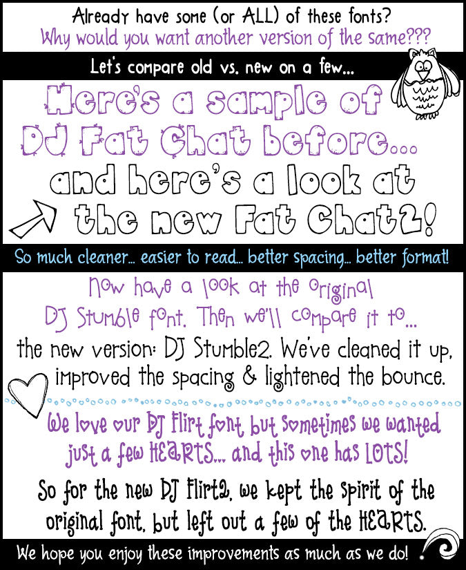 DJ's Favorite Fonts Collection - 10 Font Bundle
