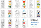Little Word Puzzles - Learning Activity Download