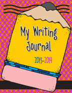Writing Journal cover with big pencil border by DJ Inkers
