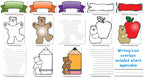Teacher Text Blocks Clip Art Borders, Notes and Labels