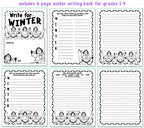 Just Write for Winter Printable Workbook Download