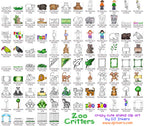Zoo Critters Animal Clip Art Download