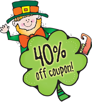 A St. Patrick's Day treasure hunt for YOU... and one for the kids too!