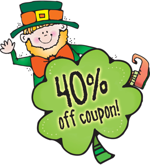 A St. Patrick's Day treasure hunt for YOU... and one for the kids too!